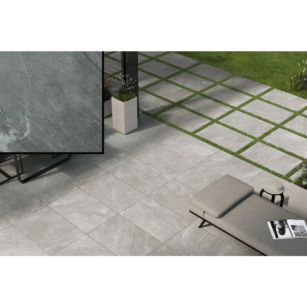 Terrassenplatten Gres x2 Cardoso Grigio Scuro 60,4x90,6 in 2