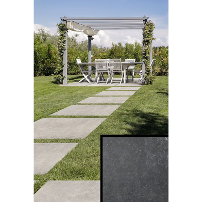 Terrassenplatten Gres x2 Namur Nero 60,4x90,6 in 2 cm CML