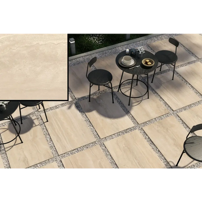 Terrassenplatten Gres x2 Reverso Avorio 60,4x90,6 in 2 cm