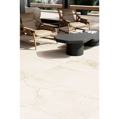 Travertinoptik Fliesen Touchstone 75x149,7 White CML TO711R