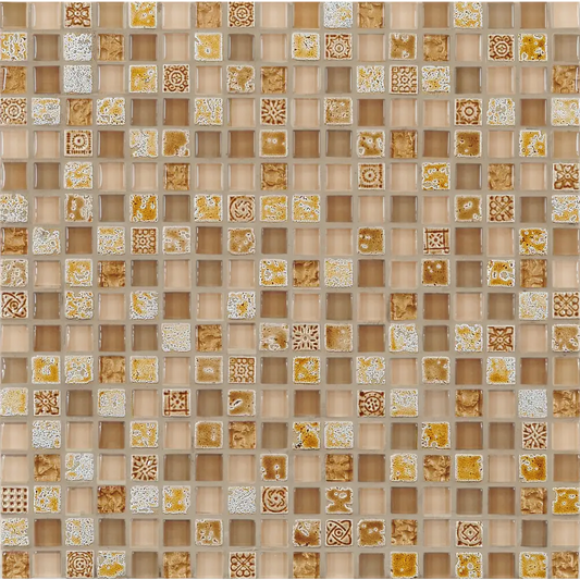 Mosaik Pure & Natural 30x30 - Antica Roma Copper VXL