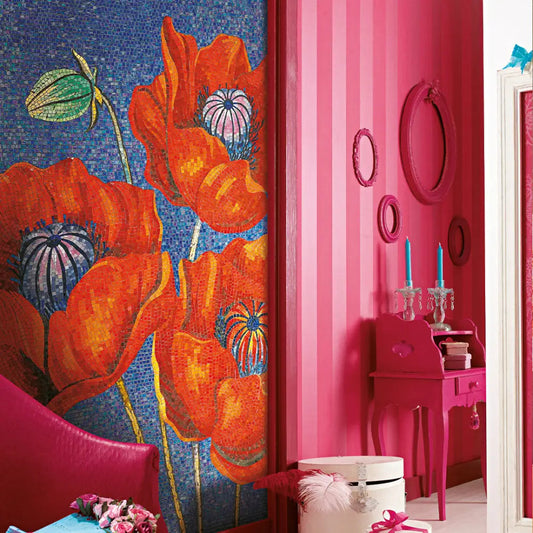 Mosaik Artistico 100x200 - Papavero VXL MA1002006