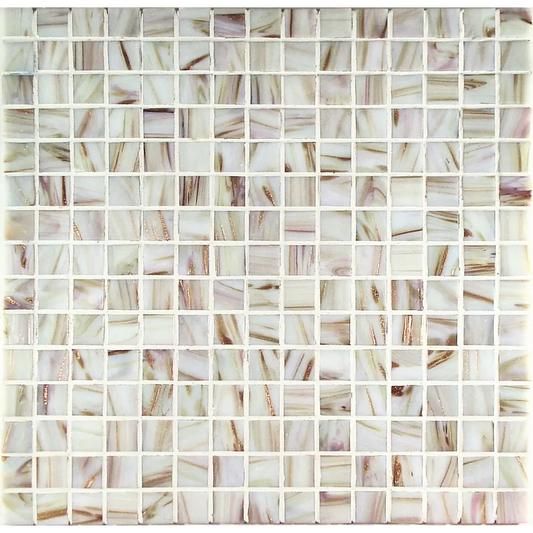 Mosaik Gold / Bronze - Bianco 32,5x32,5 VXL GA11