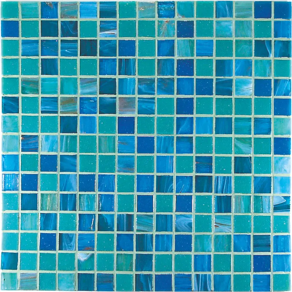 Mosaik Project Plus Bronze Mix - 32,5x32,5 Acquamarina VXL