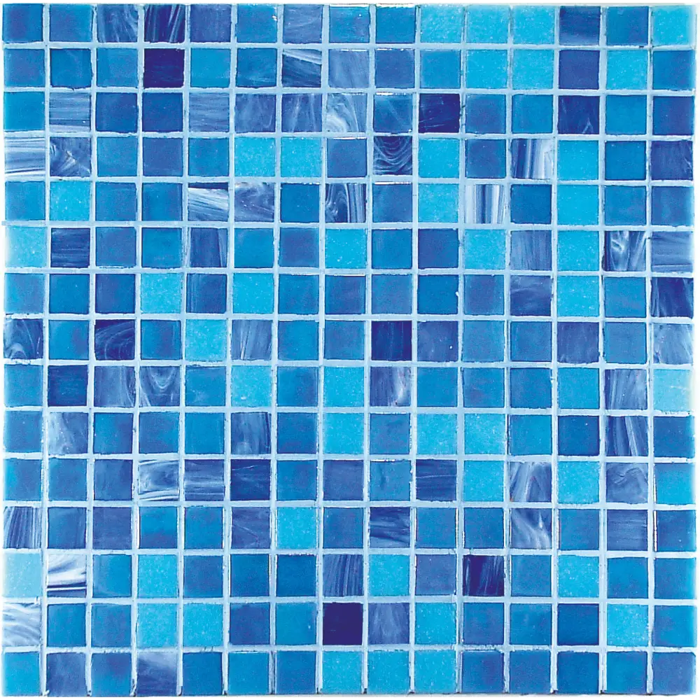 Mosaik Project Plus Bronze Mix - 32,5x32,5 Blu VXL BZ3030P1