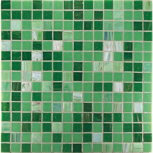 Mosaik Project Plus Bronze Mix - 32,5x32,5 Verde VXL