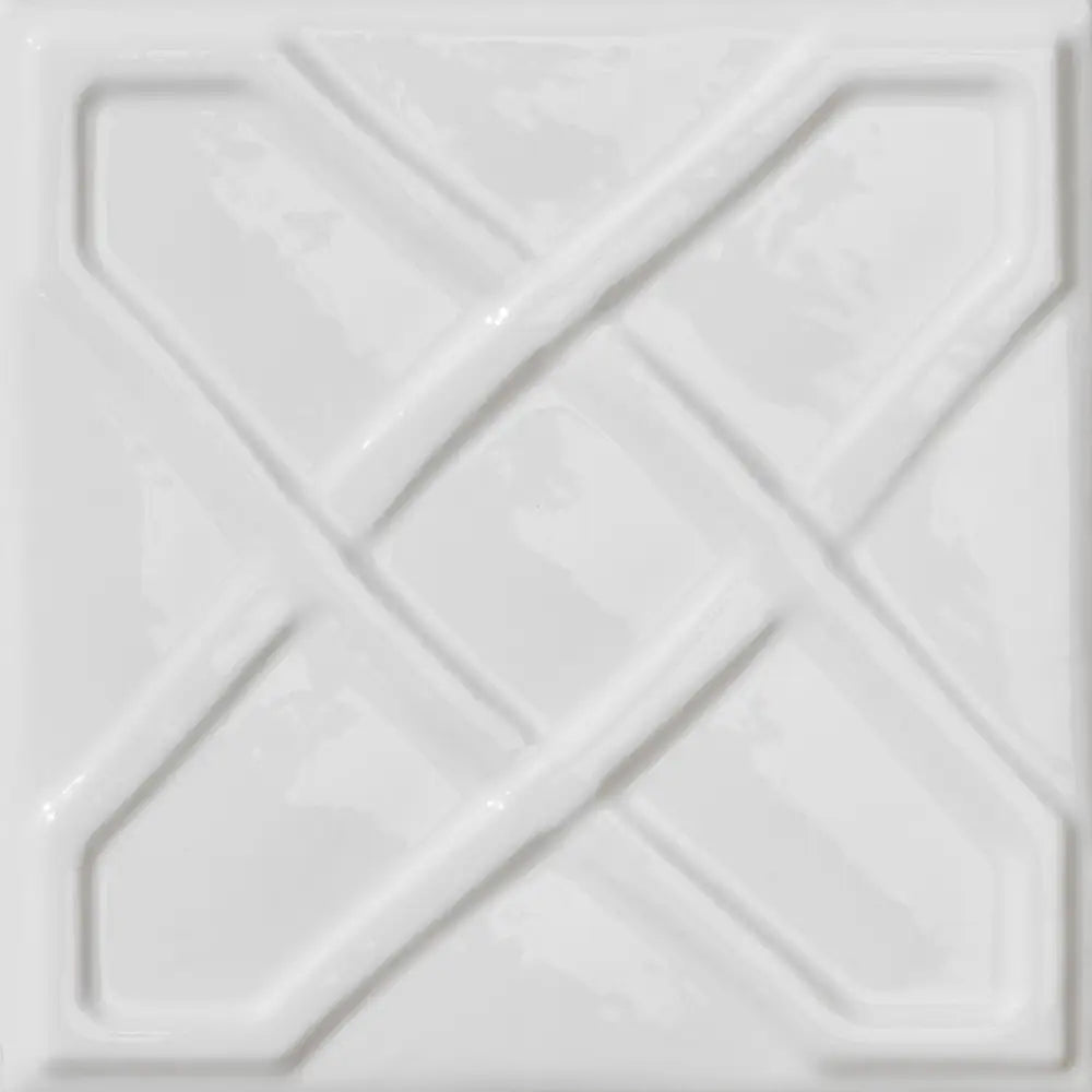 Wandfliese Chelsea Square 15x15 Pure White [7 Stk.] SOL