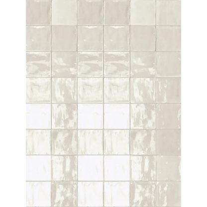 Wandfliese im Zellijes Look Tsquare 15 x cm Glossy Pure