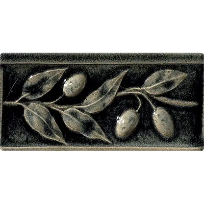 Wandfliese The Traditional Style decor 7,5x15 Basalt