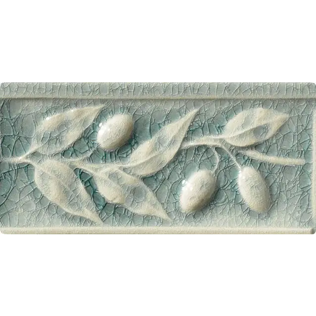 Wandfliese The Traditional Style decor 7,5x15 Grey Green