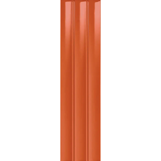 Wandfliesen Abacus Flat 7,5x30 Glossy Orange SOL 167305