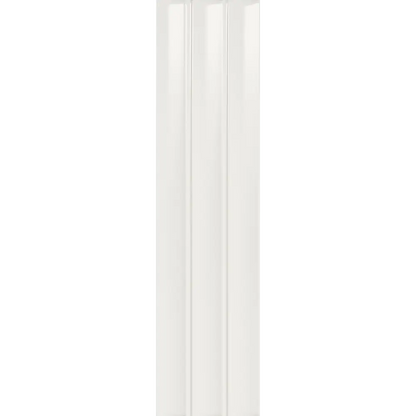 Wandfliesen Abacus Flat 7,5x30 White Bright SOL 167301