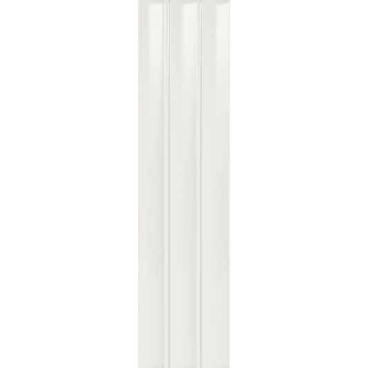 Wandfliesen Abacus Flat 7,5x30 White Bright SOL 167301