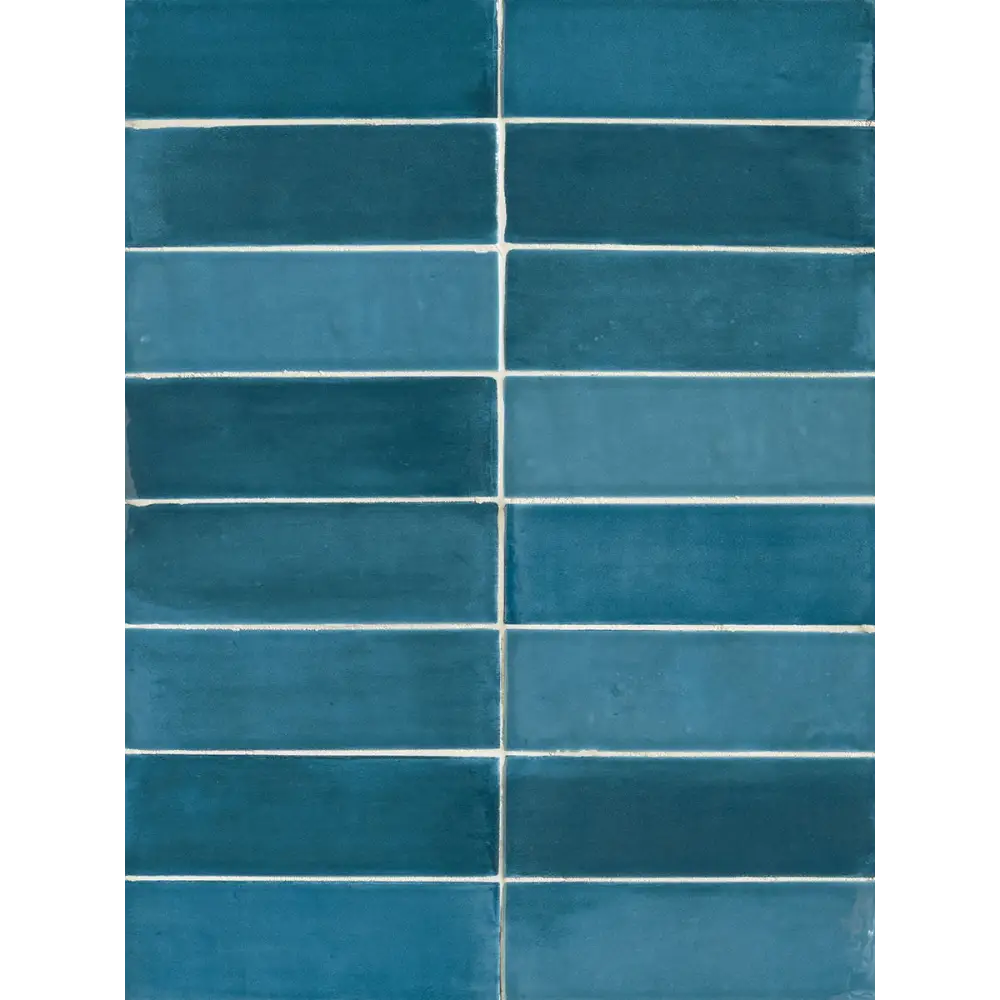 Wandfliesen in Vintage Tint Format 5,2 x 16 cm Matt Ocean