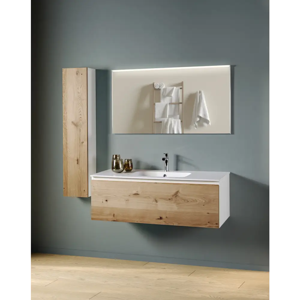 Waschtisch 120 x 41 Diva Legno Comp.13 Rovere Rustico