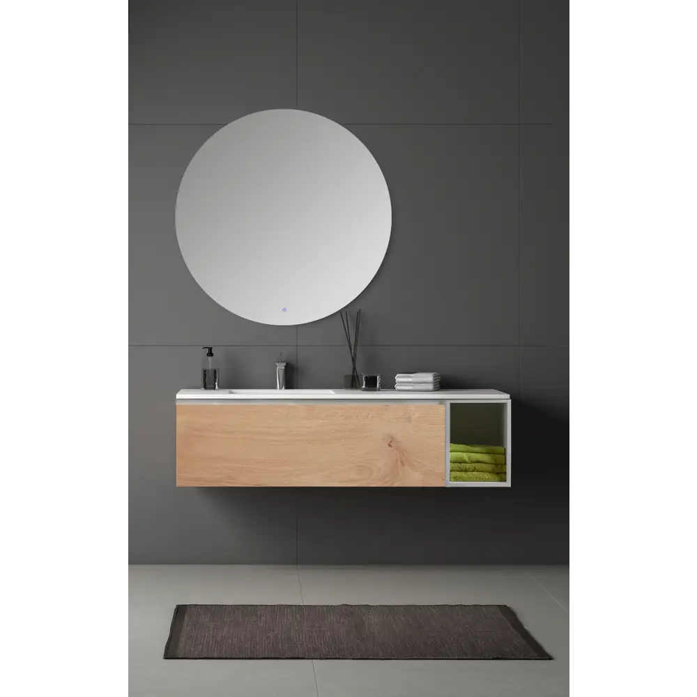 Waschtisch Diva 150 x 41cm Legno Comp.150 Rovere