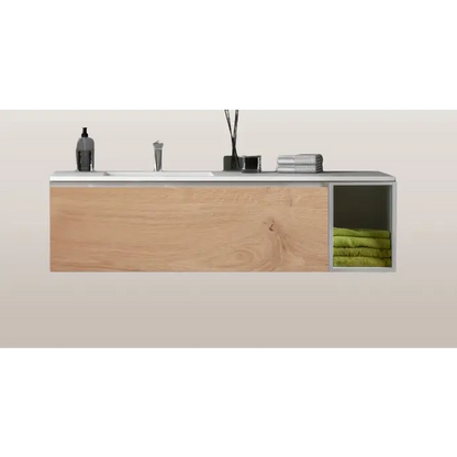 Waschtisch Diva 150 x 41cm Legno Comp.150 Rovere