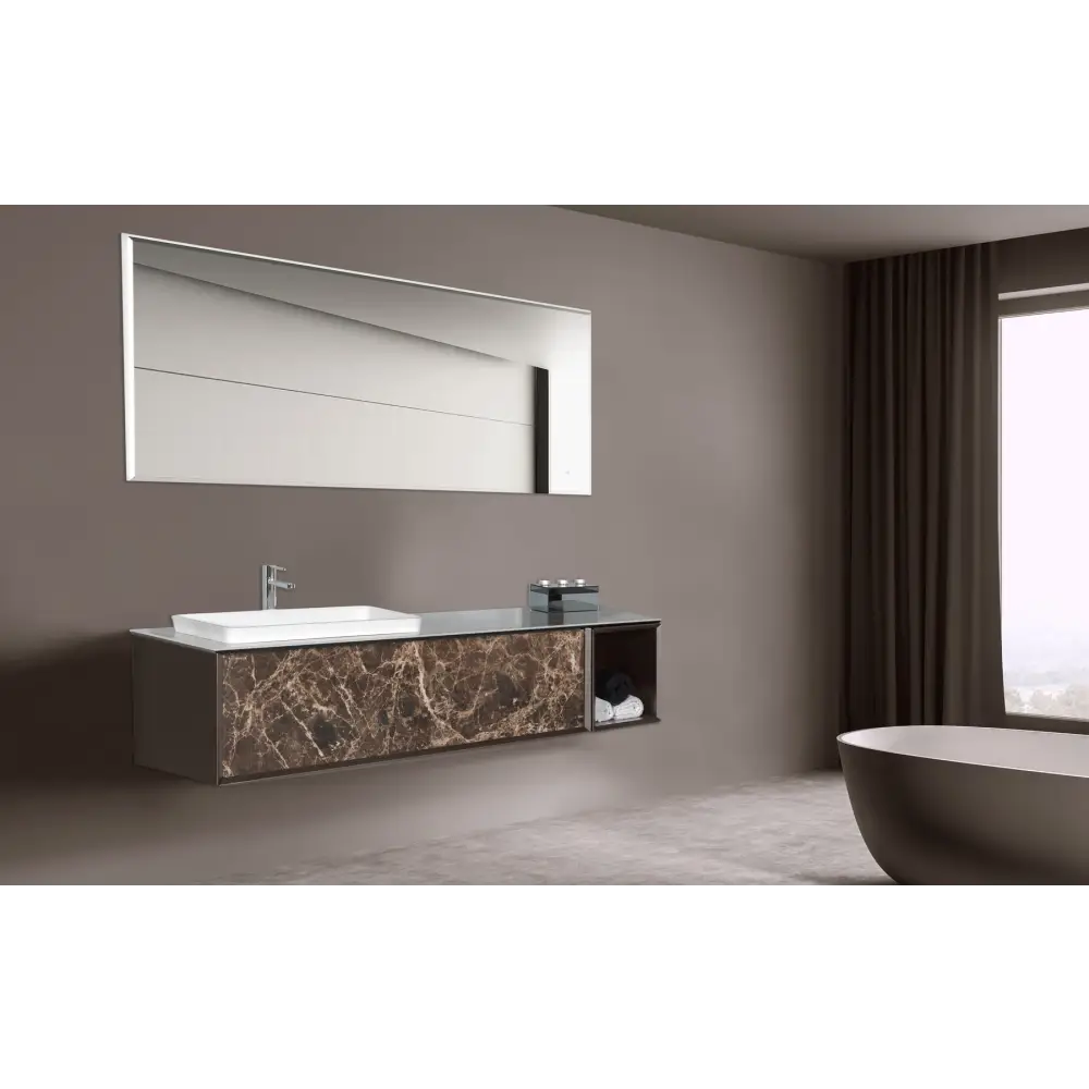 Waschtisch Luxury 151 x 36,5 Canova Gres.13 Marron