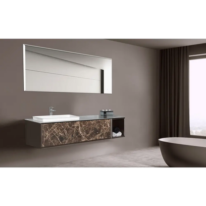 Waschtisch Luxury 151 x 36,5 Canova Gres.13 Marron