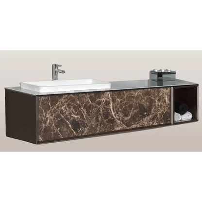 Waschtisch Luxury 151 x 36,5 Canova Gres.13 Marron