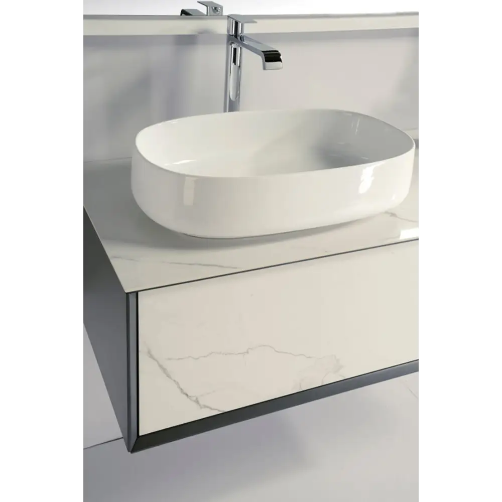 Waschtisch Luxury 36,5 x 120cm Canova Gres.10 Calacatta